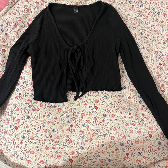 Bundle of three ribbed long sleeve tops - Picture 5 of 5